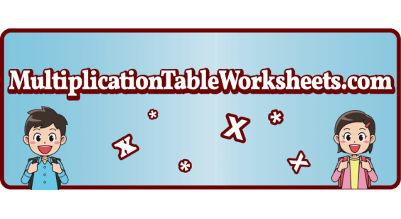 Multiplication Table Worksheets